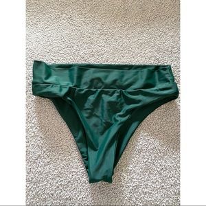 STONE FOX SWIM Zion bottoms in green